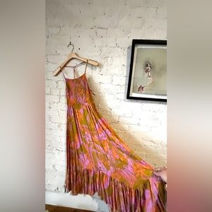 Free People ‘Intimately’ Boho Maxi Dress Lg